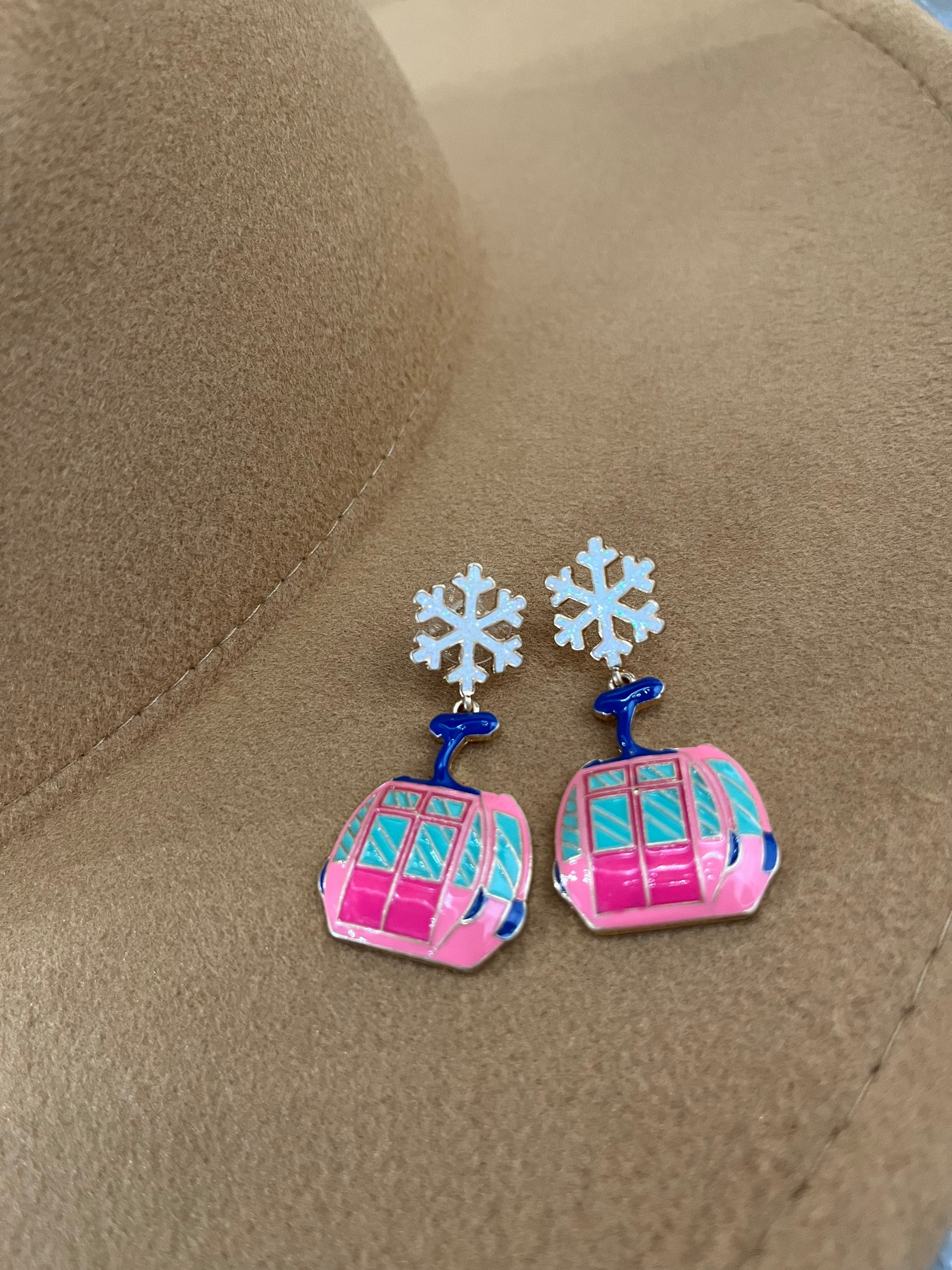 Snowflake Gondola Earrings