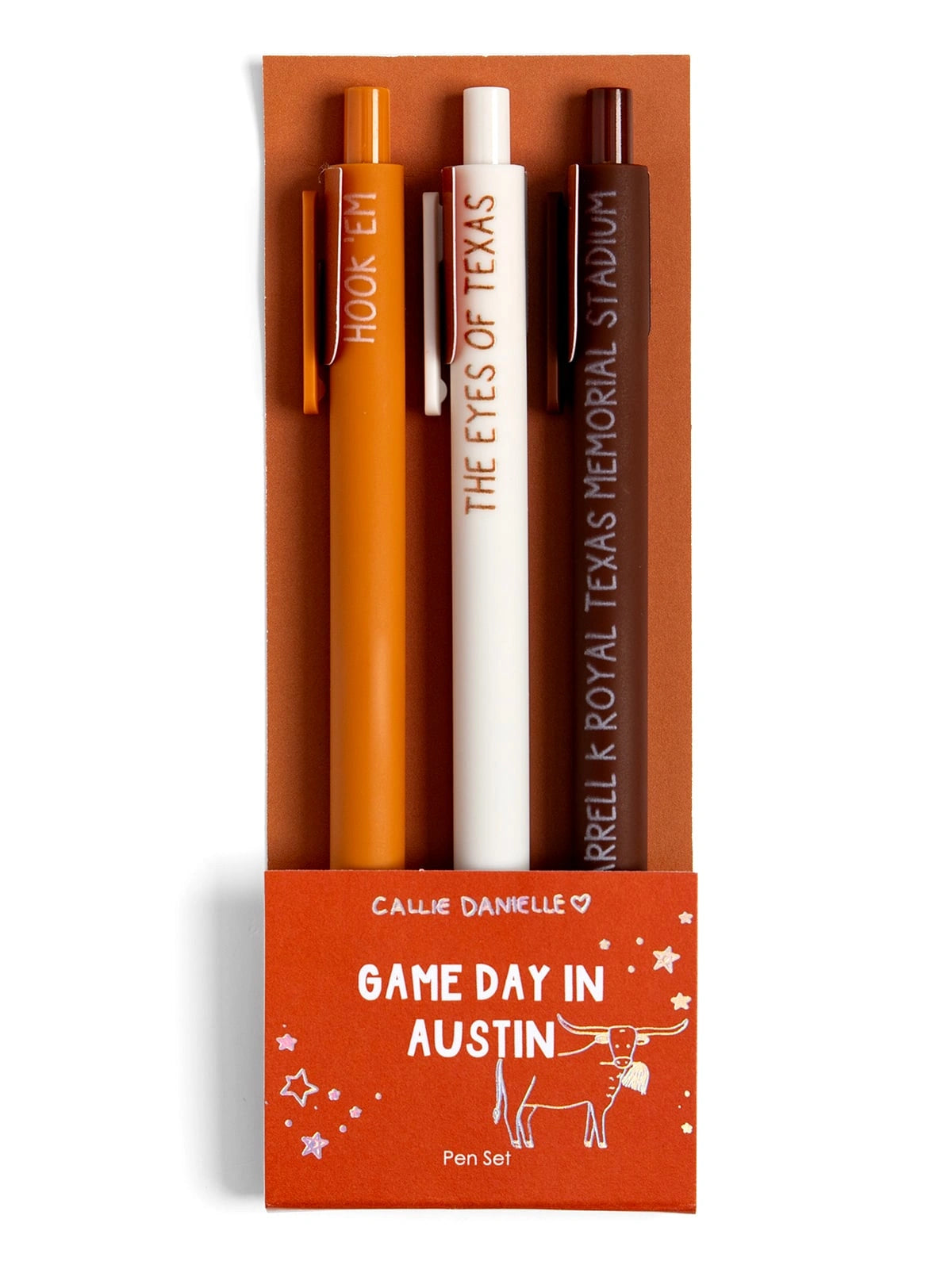 Austin Football Game Day Pen Set