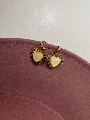 Heart Burst Earrings