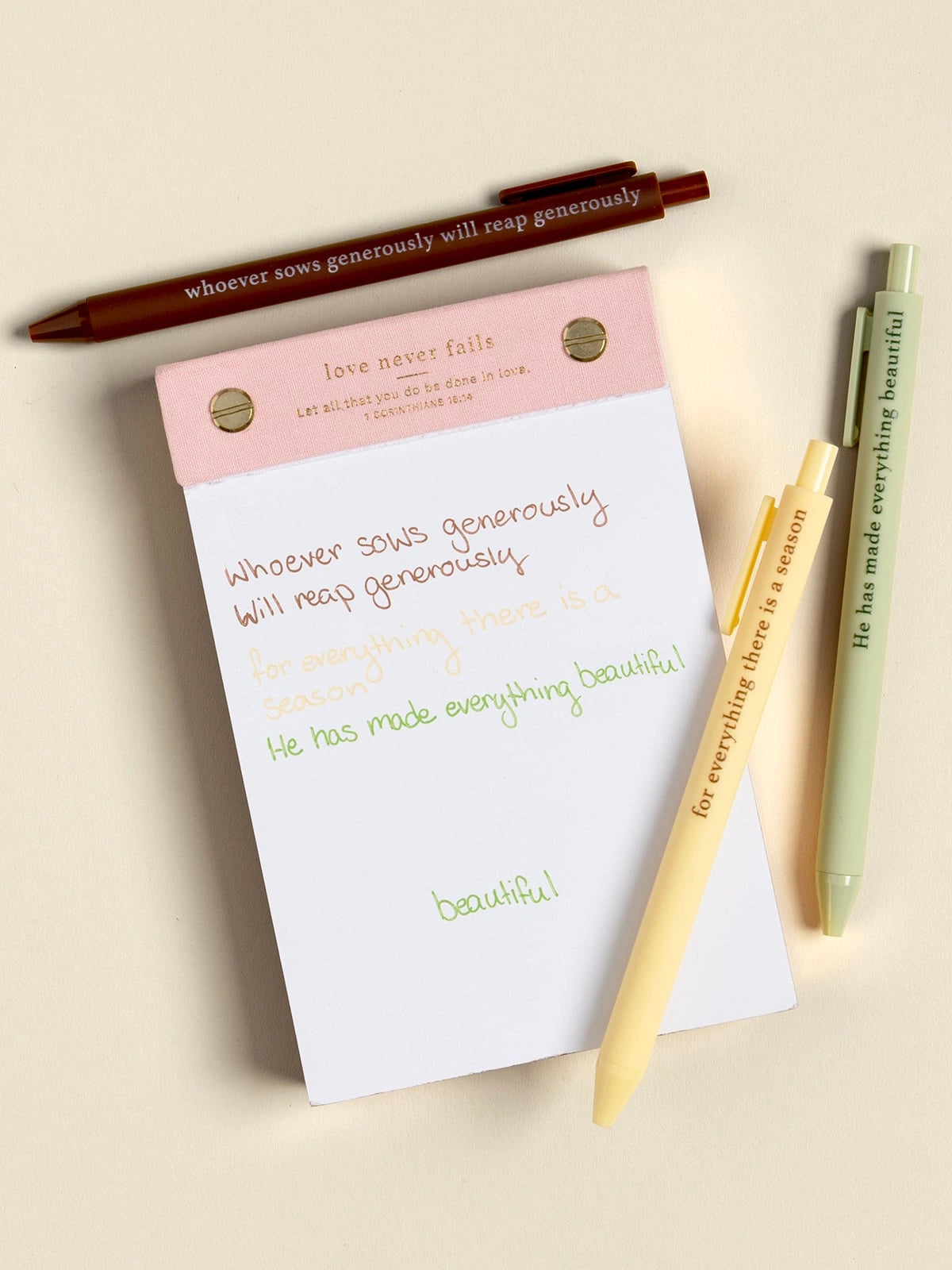 Rooted Bible Study Pen Set