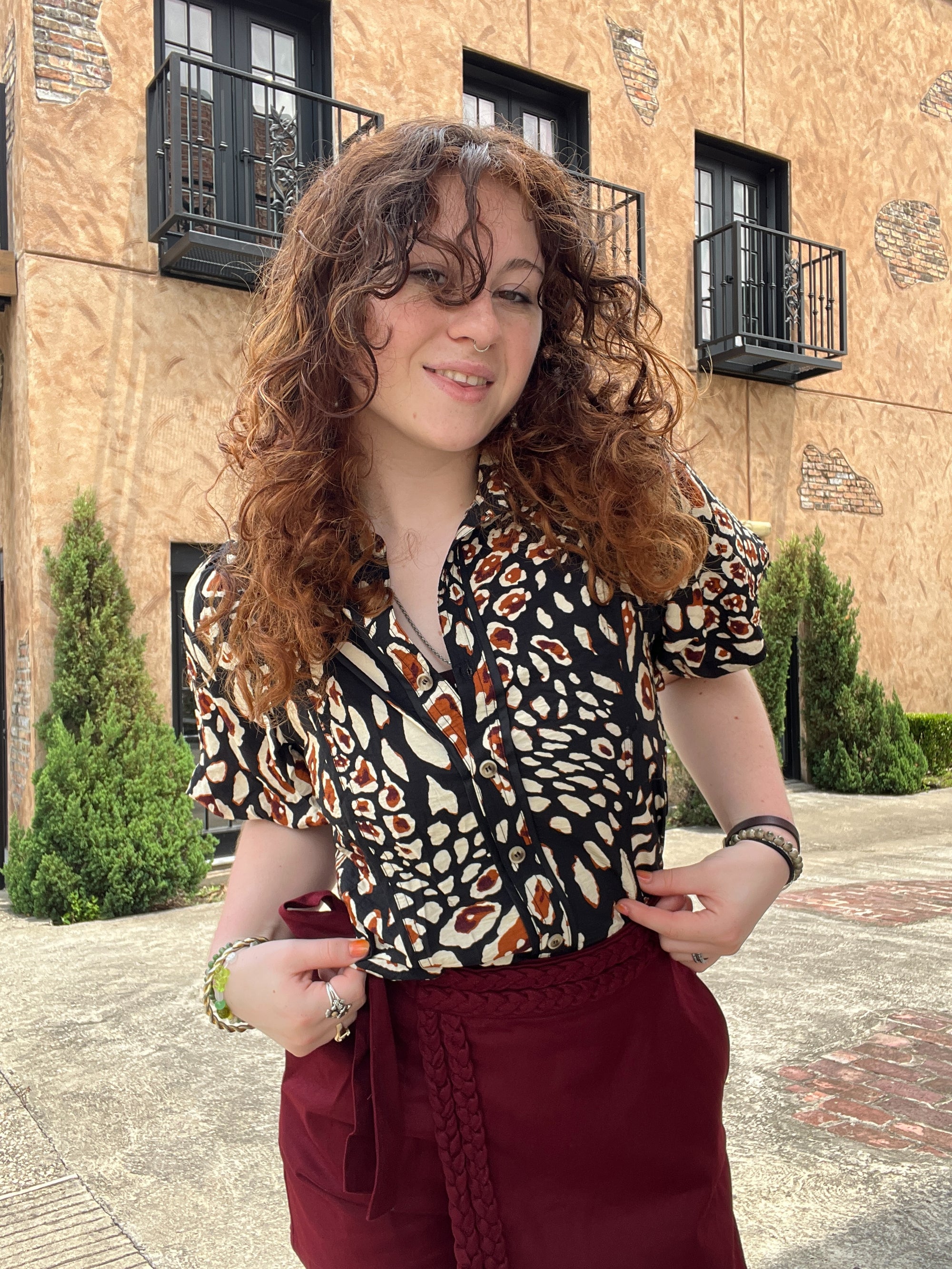Noir Ember Top