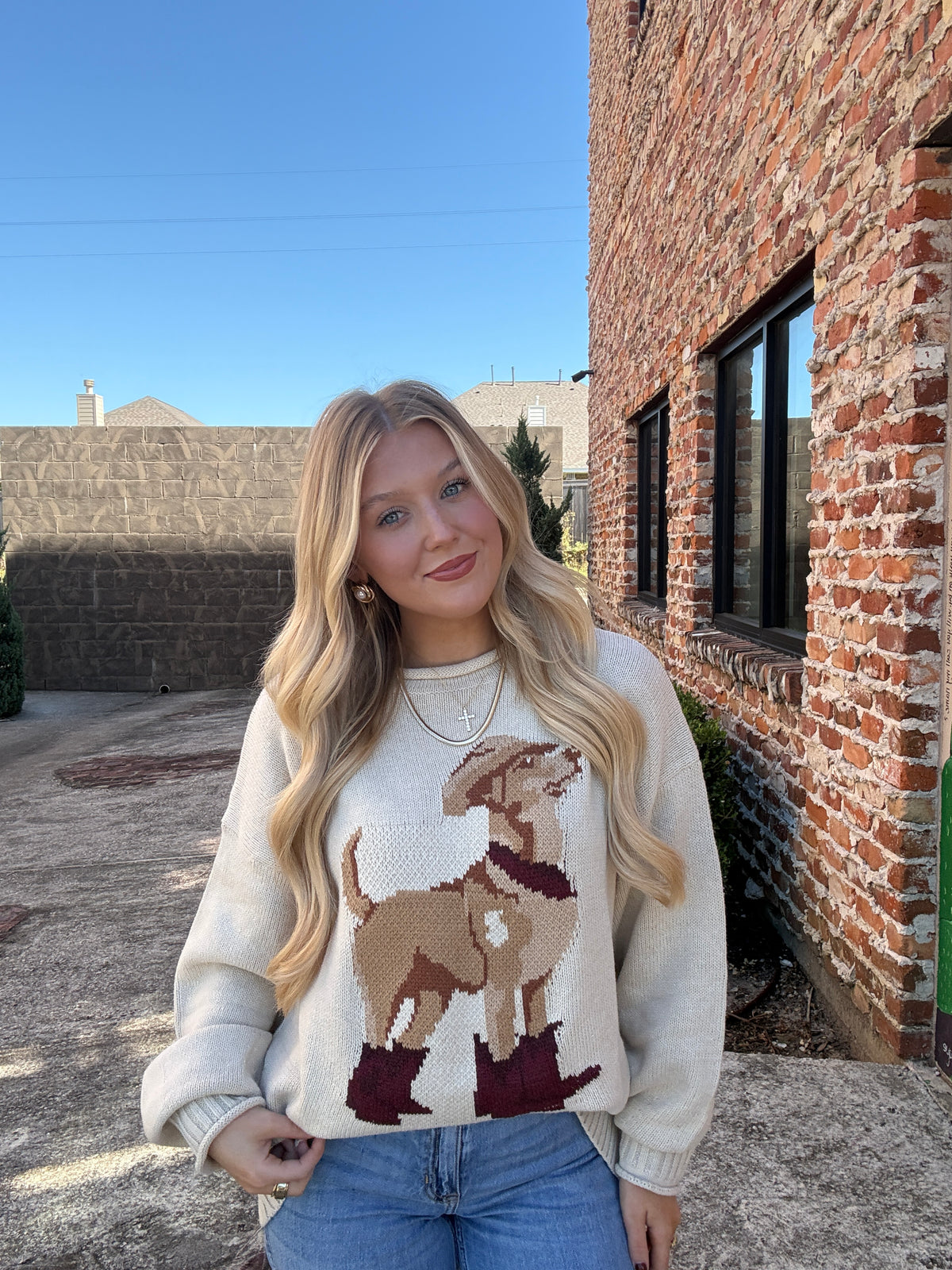 The Saddle Sweater