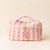 Petal Parade Pink Glam & Go Quilted Cosmetic Bag