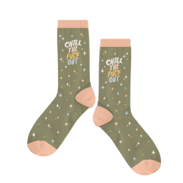 Chill The F*** Out Socks