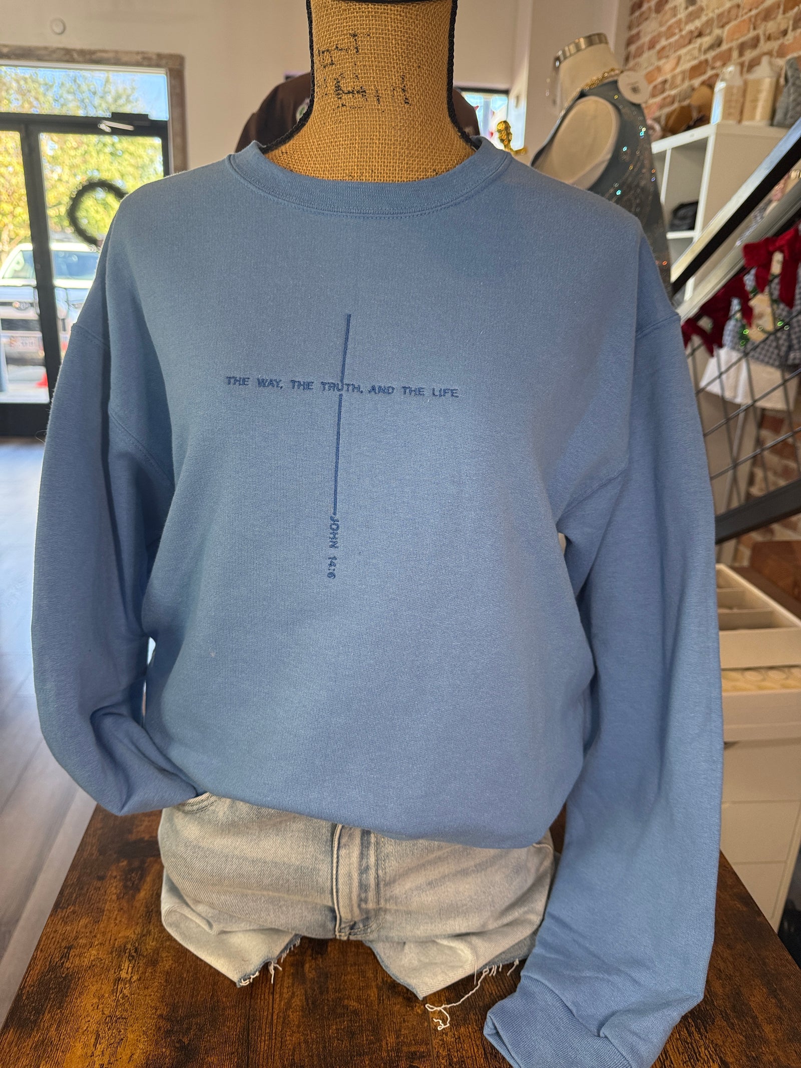 John 14:6 Sweatshirt