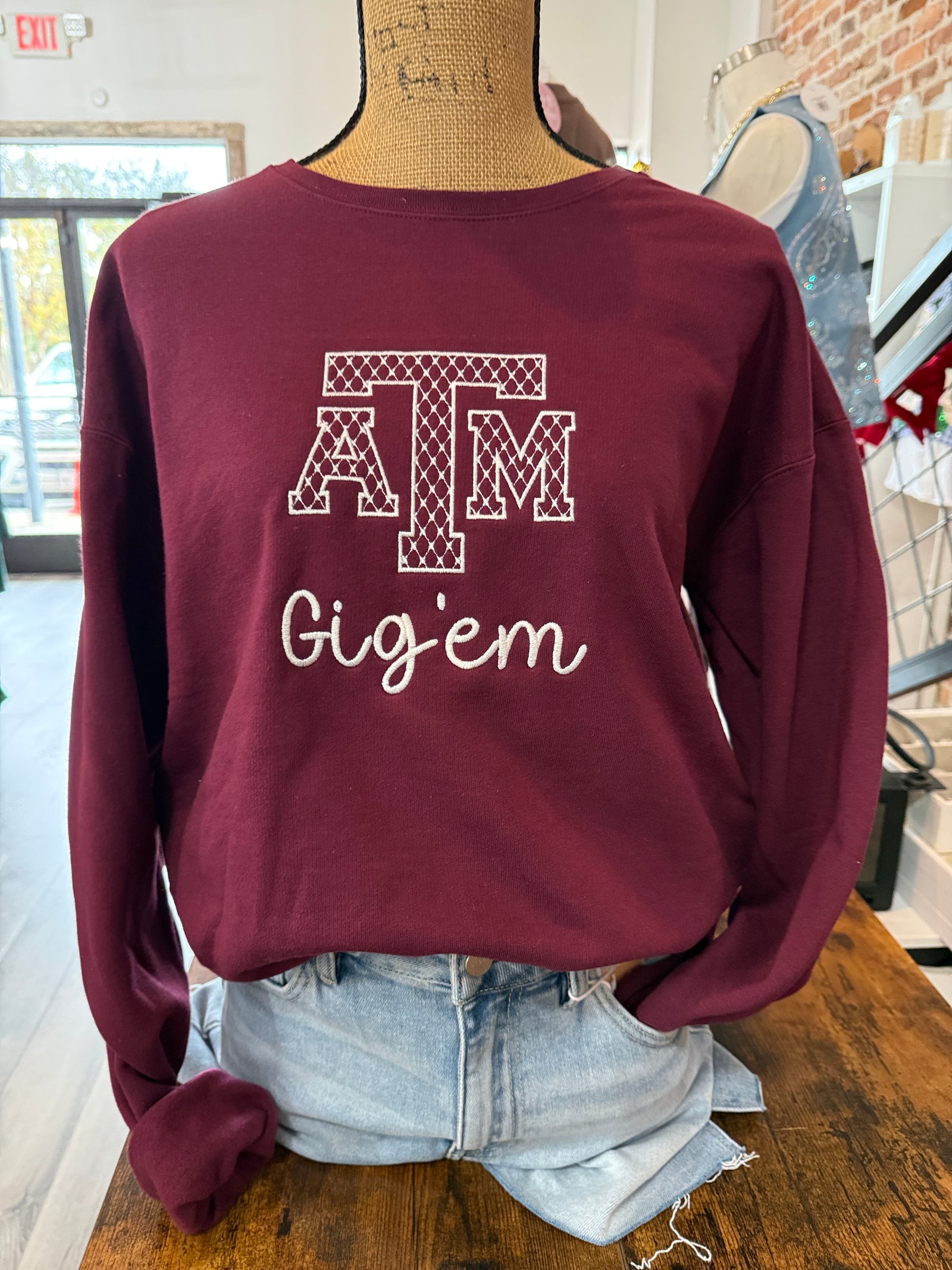Texas A&M Gig'em Sweatshirt