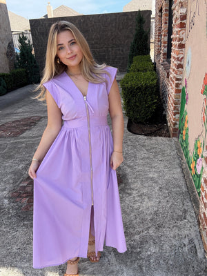 Lavender Whispers Dress