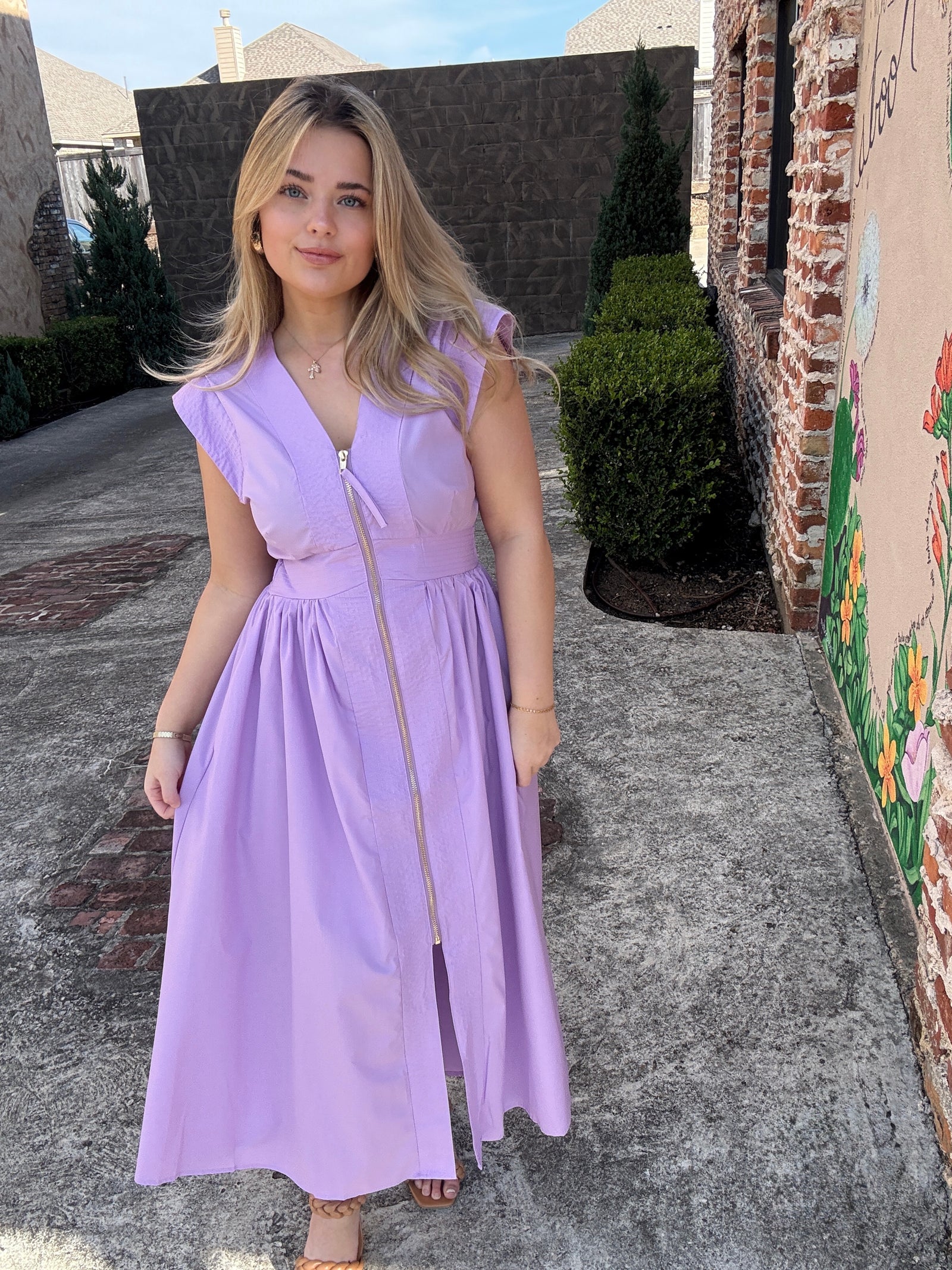 Lavender Whispers Dress