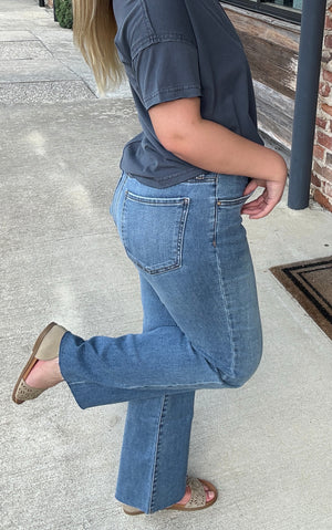 KUT from the Kloth - Kelsey High Rise Ankle Flare