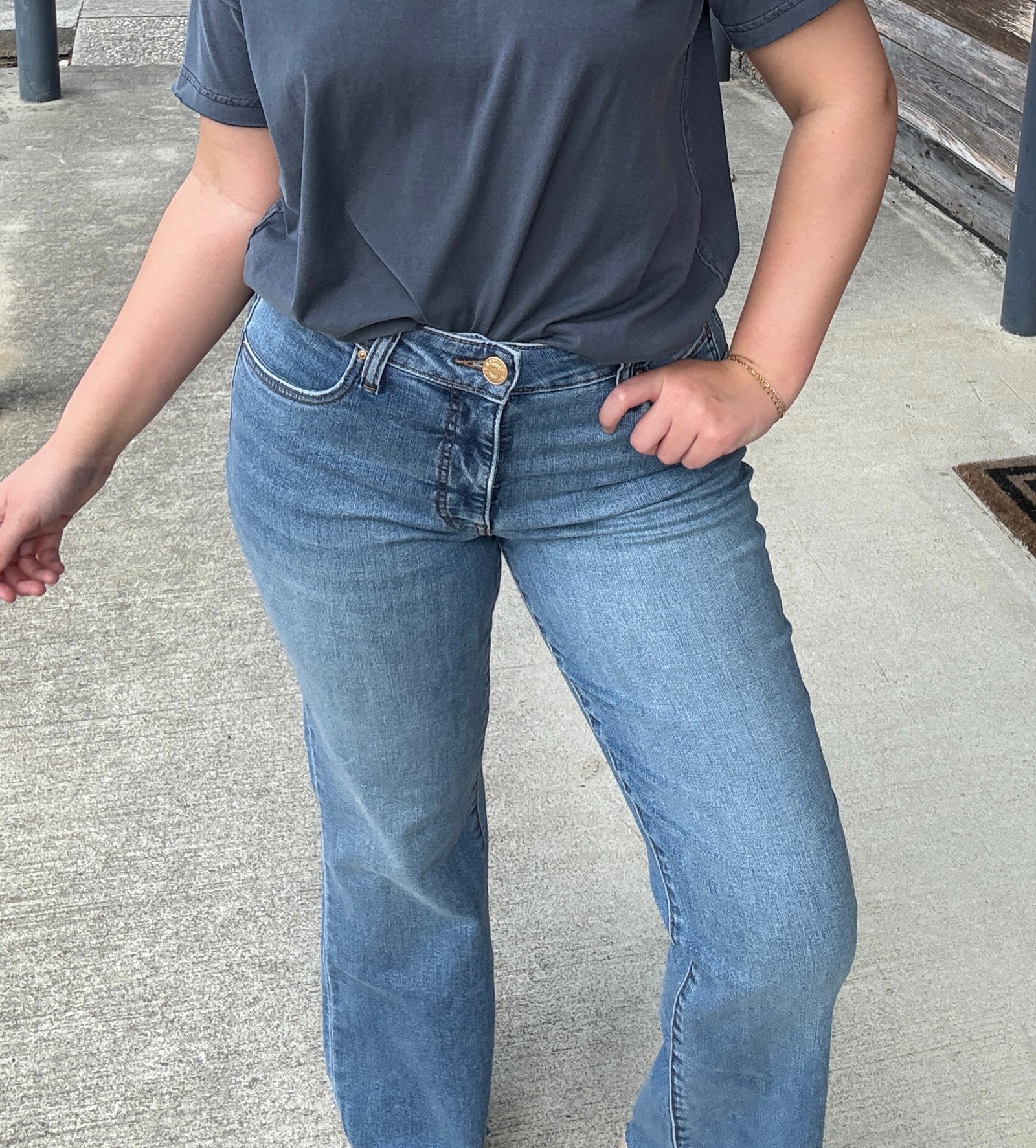 KUT from the Kloth - Kelsey High Rise Ankle Flare