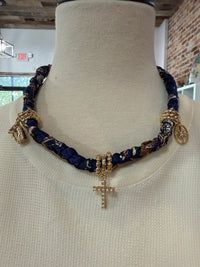 Cross My Heart Charm Necklace