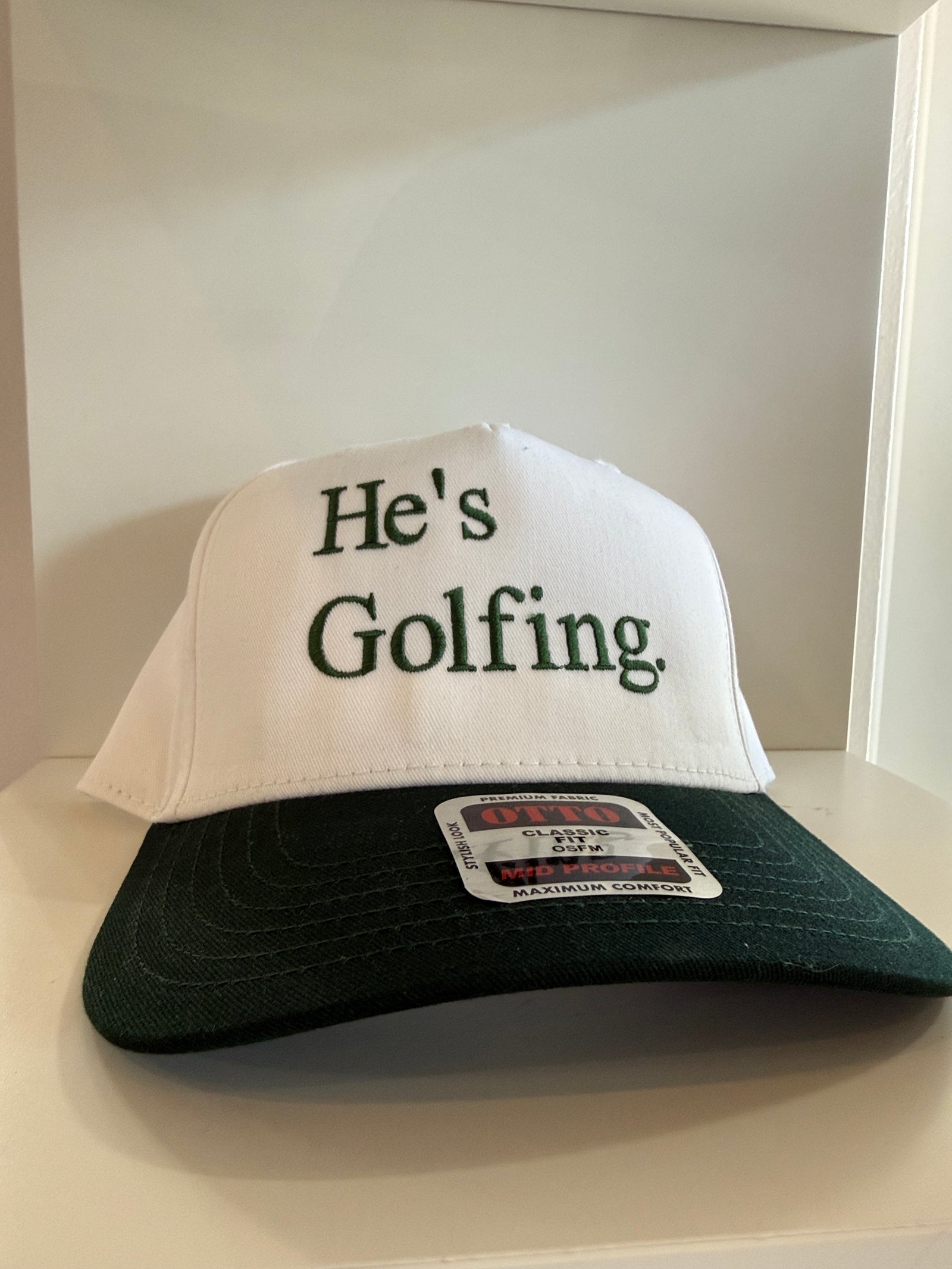 He's Golfing Hat