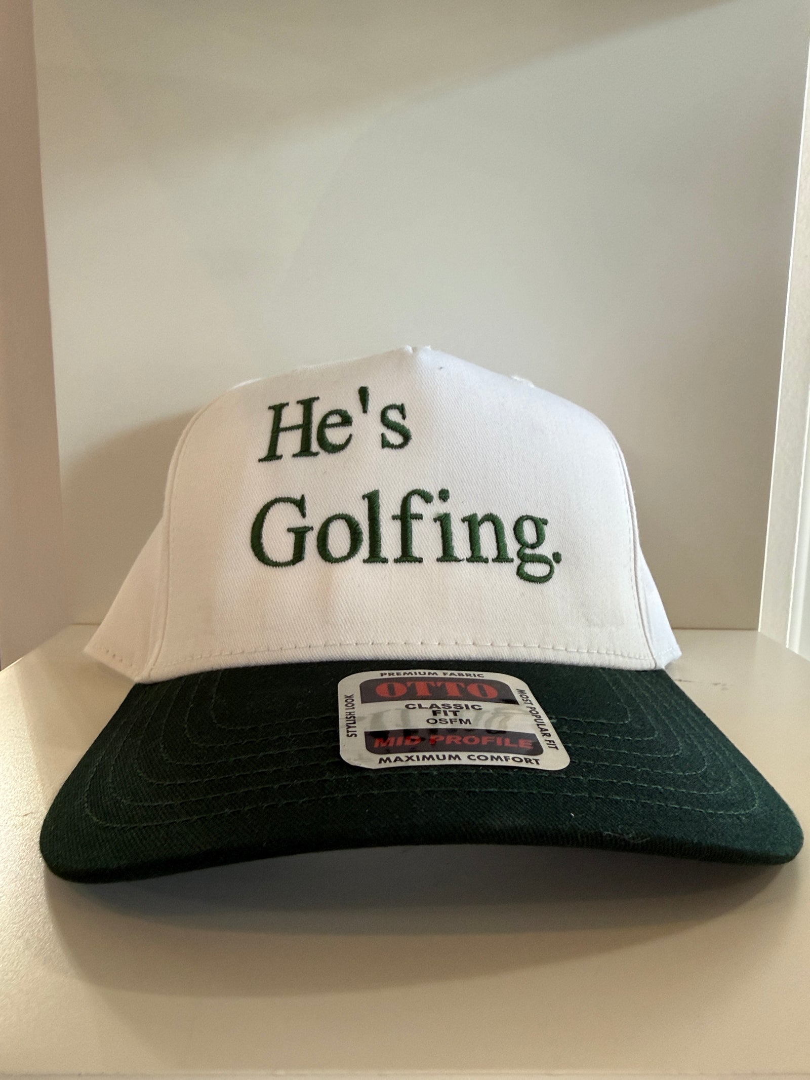 He's Golfing Hat