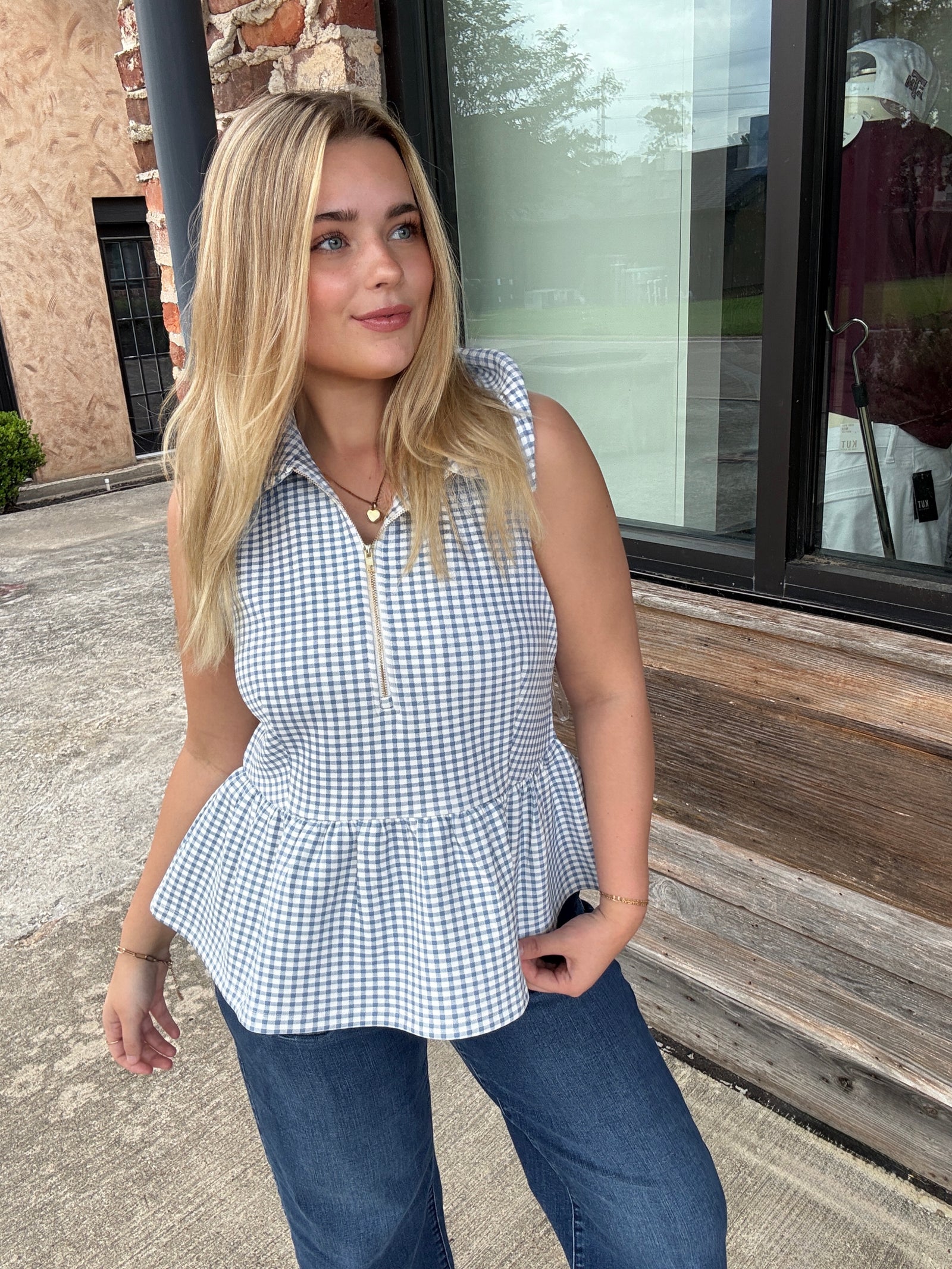 Gingham Ways Blouse