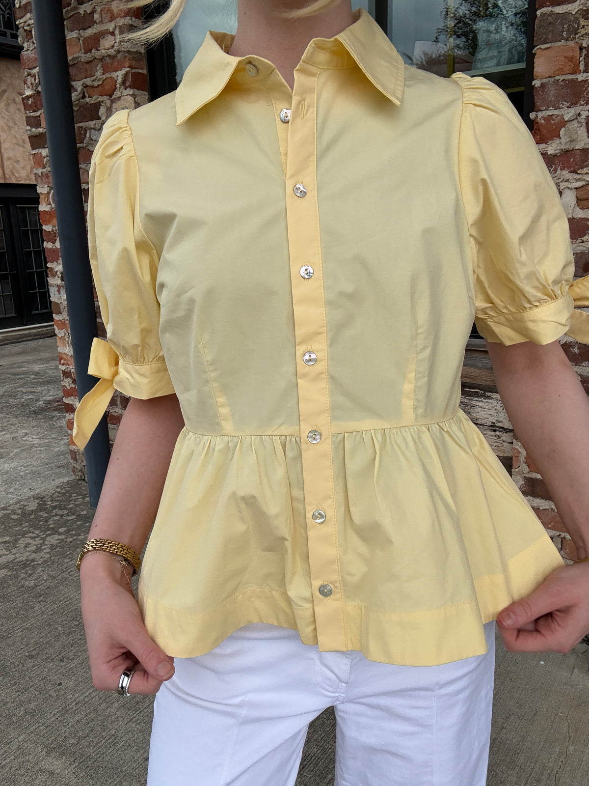 Golden Glow Blouse