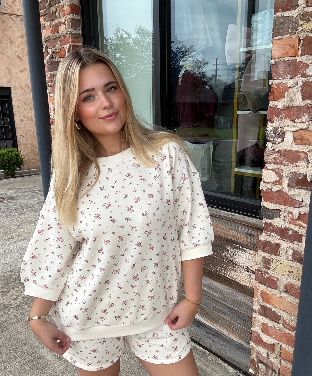 Floral Frenzy Top