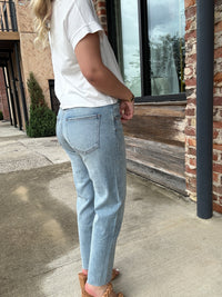 KUT from the Kloth Kit High Rise Baggy Ankle Straight Leg