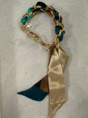 Chain & Scarf Phone Wristlet