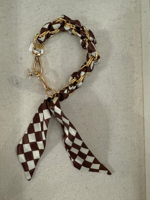 Chain & Scarf Phone Wristlet