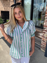 Heirloom Stripe Blouse
