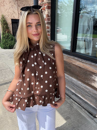 Cocoa & Cream Blouse
