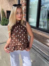 Cocoa & Cream Blouse