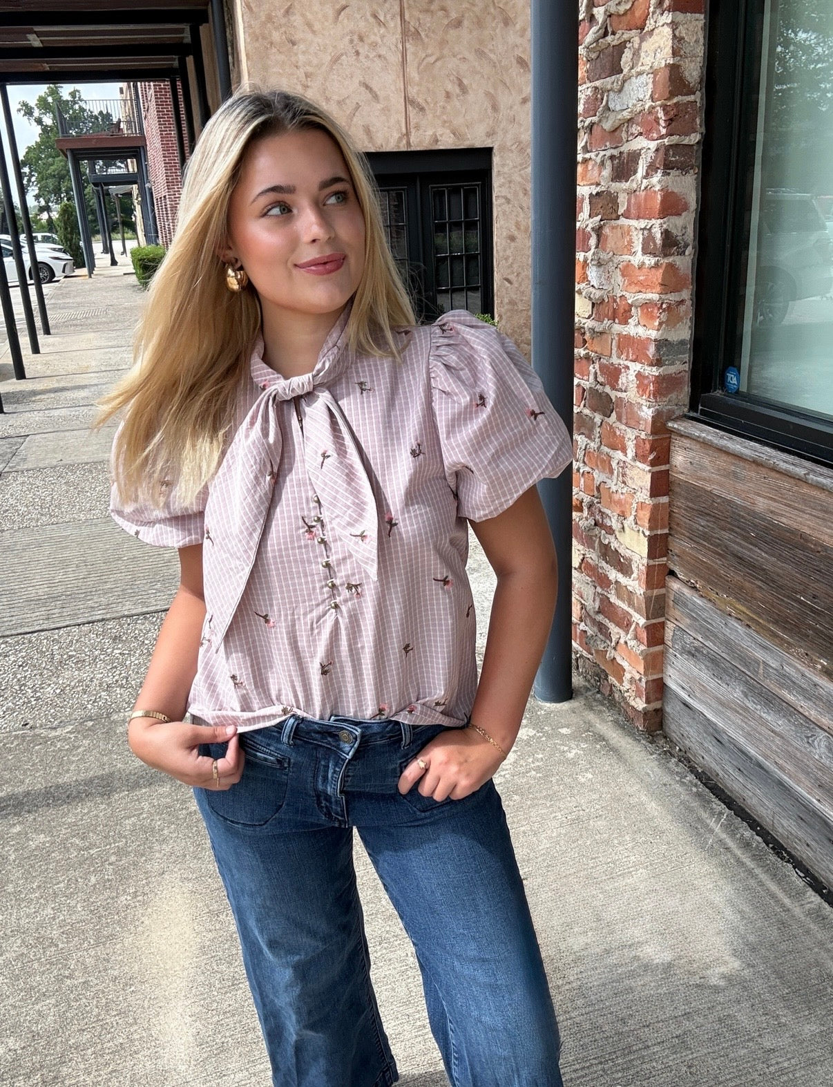 The Vicki Blouse