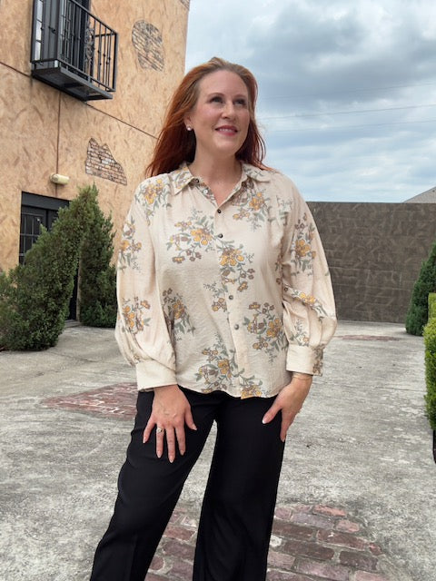 Garden Press Blouse