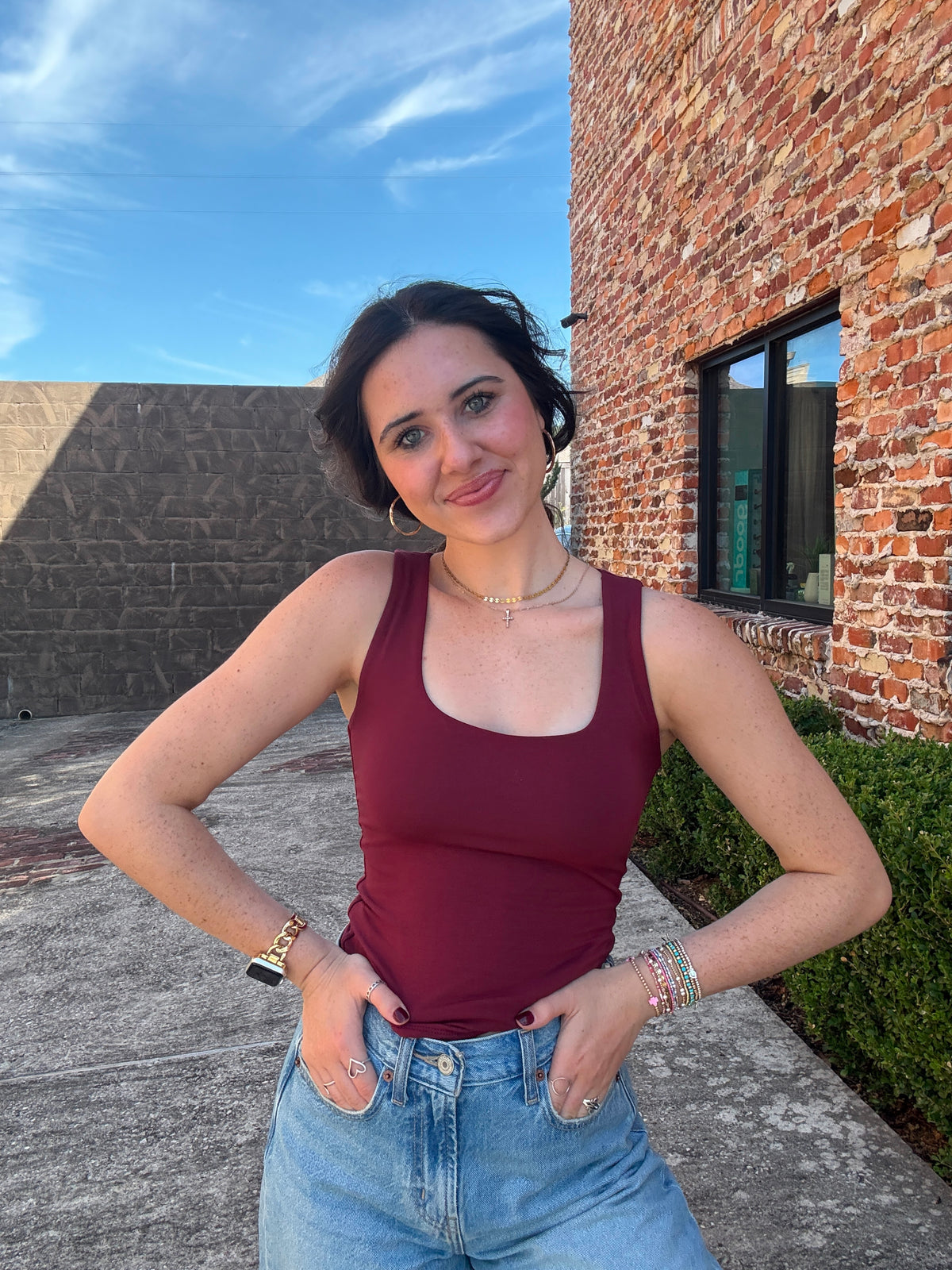 Dark Red tank