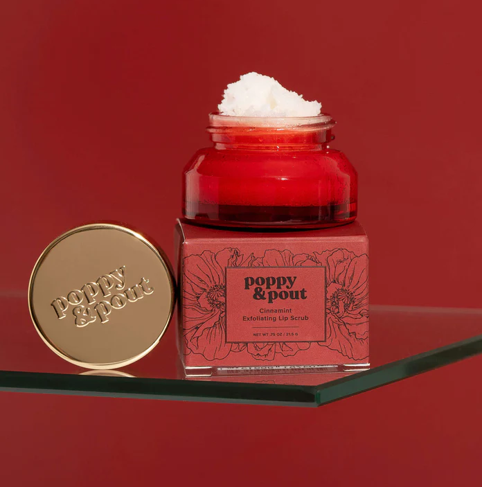 Poppy & Pout Lip Scrub Cinnamint