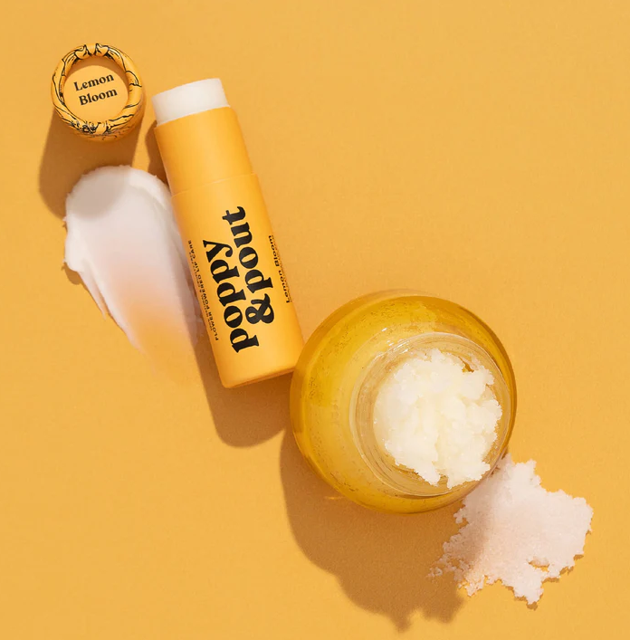 Poppy & Pout Lip Scrub Lemon Bloom