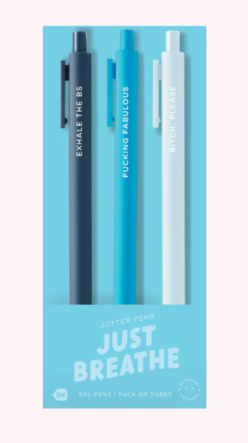 Just Breathe Pen Set