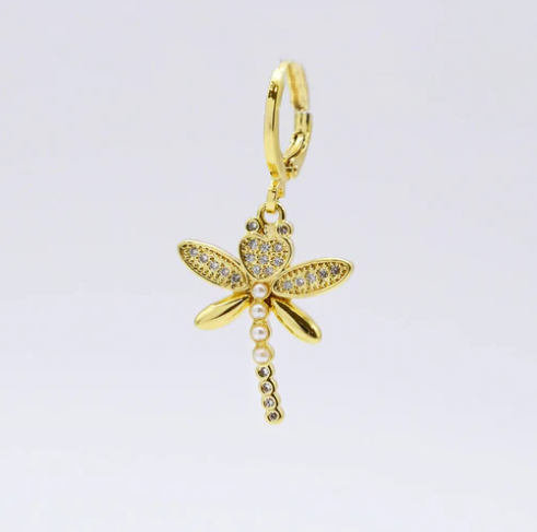 Mini Dragonfly Charm