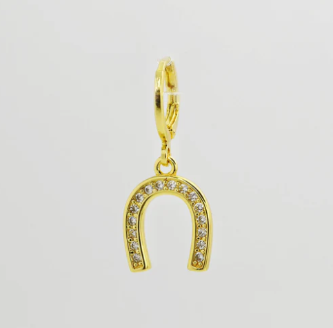 Glam Horseshoe Charm