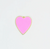 Pink Big Heart Charm