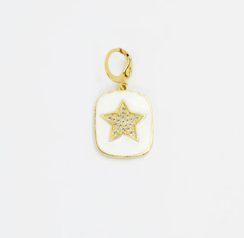 Medal Star Charm