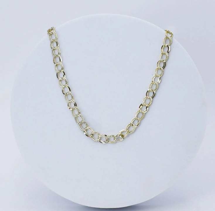 Gold Circle Necklace