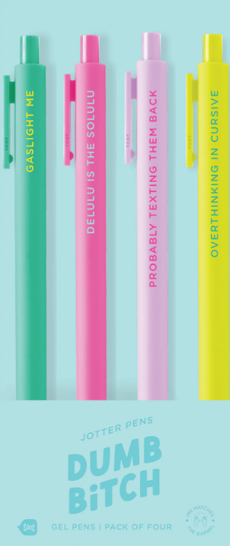 Dumb Bitch Pen Set