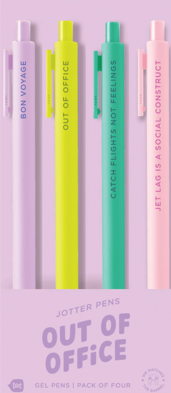 Out of Office Pen Set