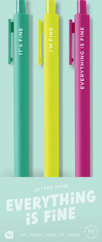 Everything is Fine Pen Set