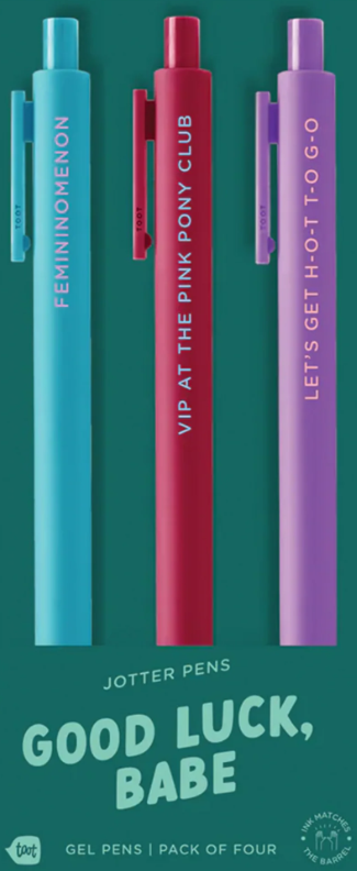 Good Luck Babe Pen Set