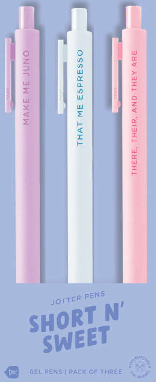 Short N' Sweet Pen Set
