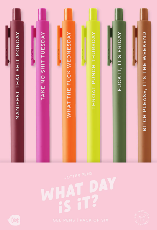 What Day Is it? Pen Set