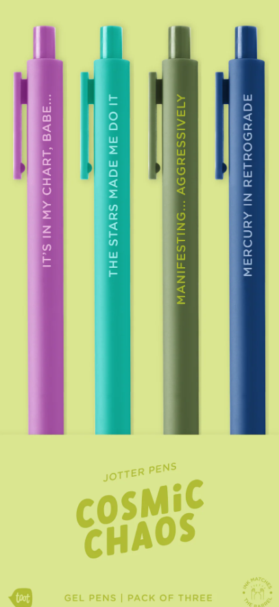 Cosmic Chaos Pen Set