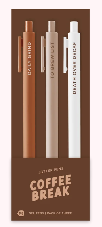Coffee Break Pen Set