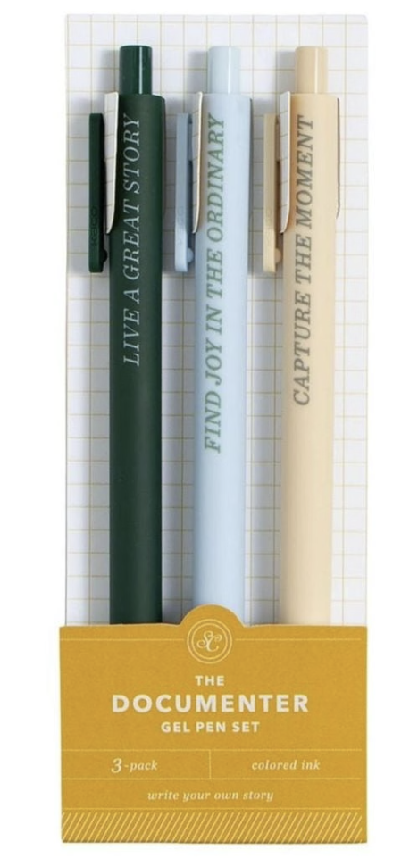 The Documenter Pen Set
