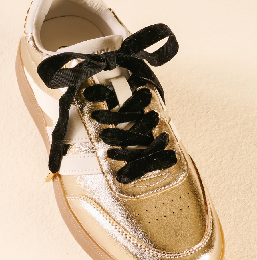 Velvet Blue Step It Up Shoelaces