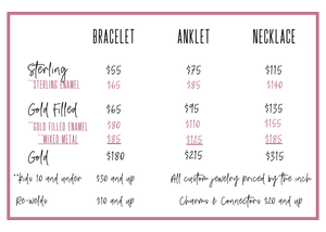 Permanent Jewelry Appointment