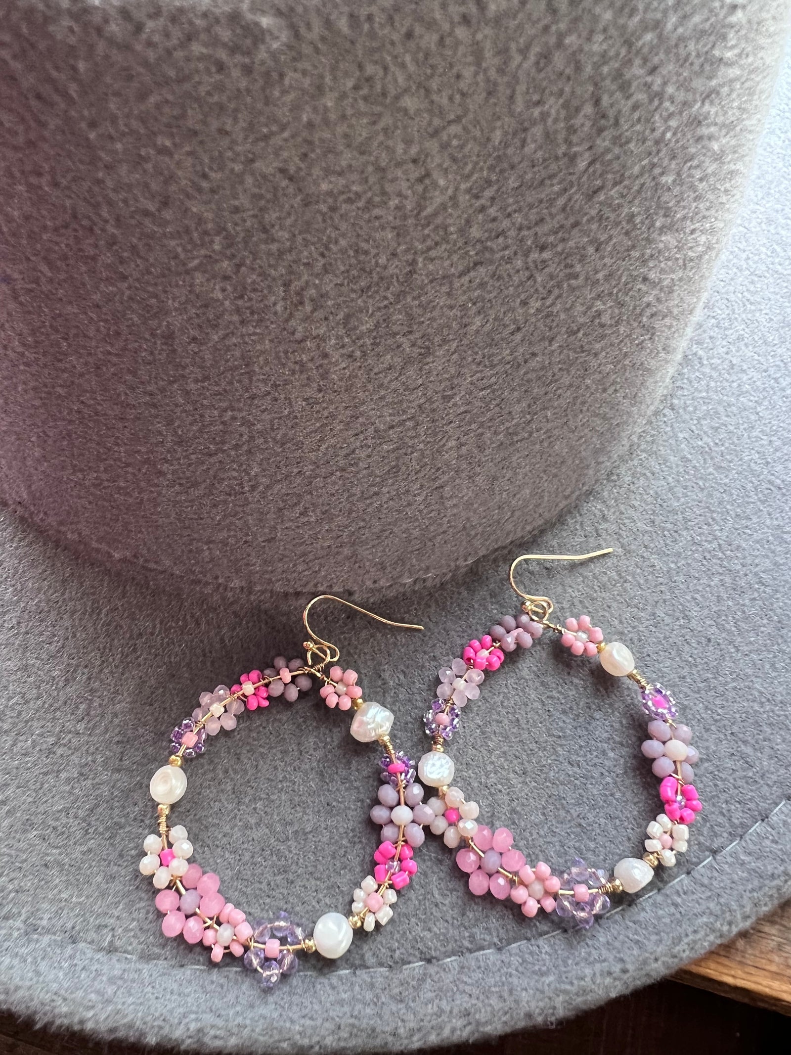 Flower Cluster Earrings