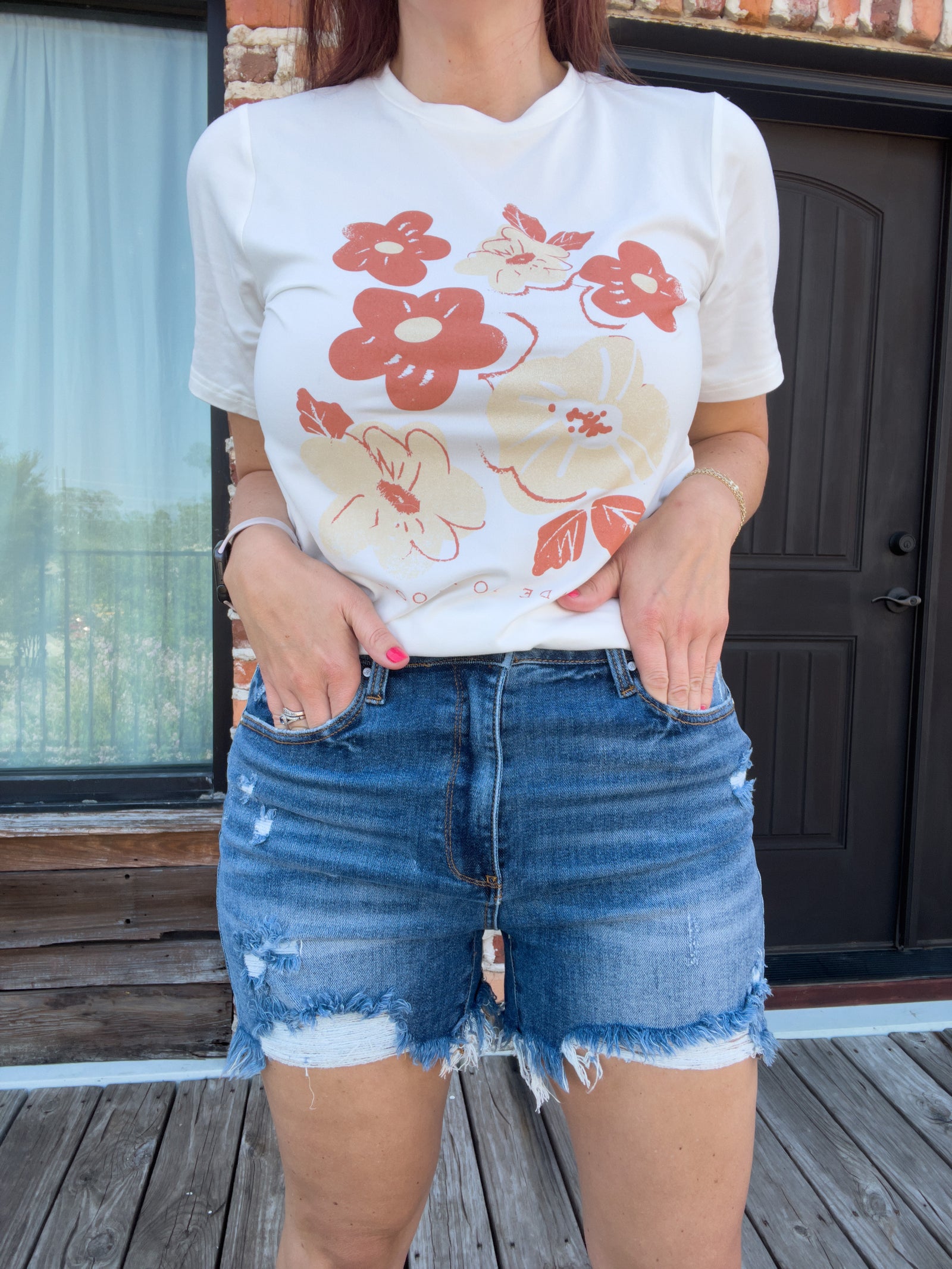 Anna High Rise Shorts